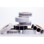 Деактивируемые радиочастотные противокражные антикражные этикетки круглые, 40 мм, черная, 1000 шт