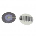 Деактивируемые радиочастотные противокражные антикражные этикетки (круглые 40 мм, белая)